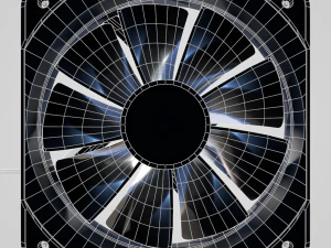 PC Fan Corsair Gaming 3D Model