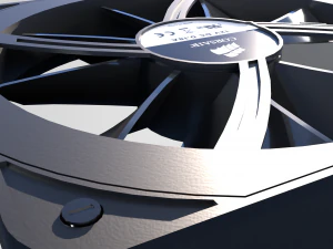 PC Fan Corsair Gaming 3D Model