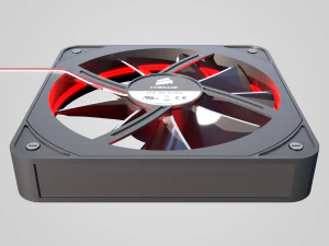 PC Fan Corsair Gaming 3D Model