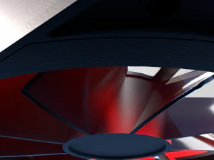PC Fan Corsair Gaming 3D Model