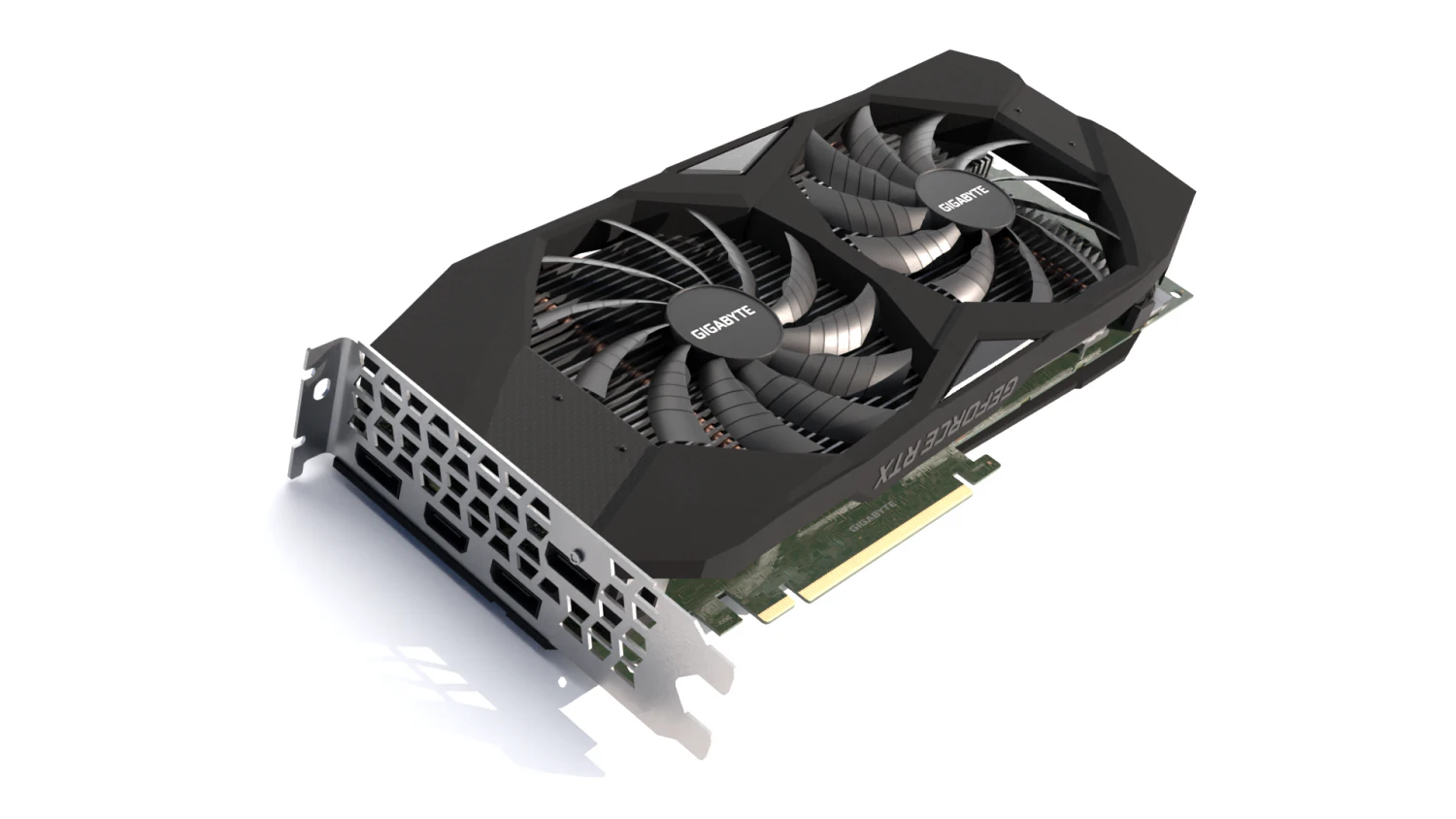 GPU Nvidia RTX 2060 3D Model .c4d .max .obj .3ds .fbx .stl .blend 