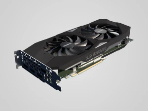 GPU Nvidia RTX 2060 3D Model