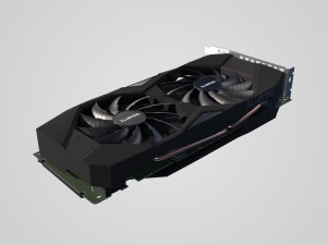 GPU Nvidia RTX 2060 3D Модель
