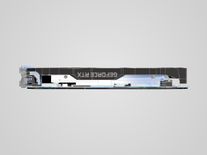 GPU Nvidia RTX 2060 3D Модель
