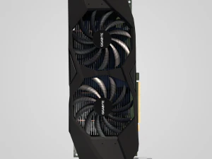 GPU Nvidia RTX 2060 3D Model