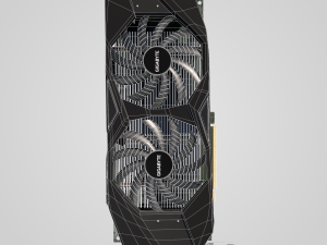 GPU Nvidia RTX 2060 3D Модель