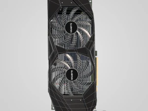 GPU Nvidia RTX 2060 3D Model