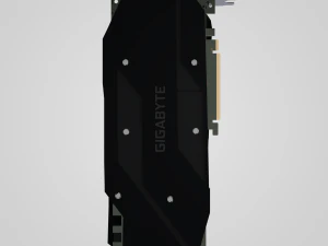 GPU Nvidia RTX 2060 3D Model