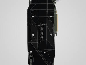 GPU Nvidia RTX 2060 3D Модель