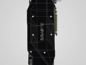 GPU Nvidia RTX 2060 3D Model