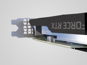 GPU Nvidia RTX 2060 3D Модель