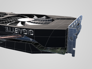 GPU Nvidia RTX 2060 3D Модель