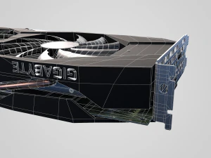 GPU Nvidia RTX 2060 3D Model