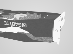 GPU Nvidia RTX 2060 3D Модель