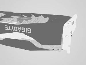 GPU Nvidia RTX 2060 3D Model