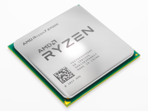 CPU AMD 2700X 3D Model