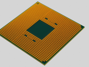 CPU AMD 2700X 3D Model