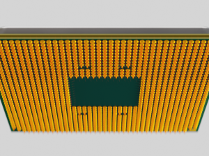CPU AMD 2700X 3D Model