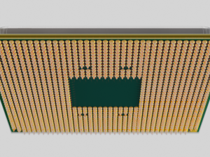 CPU AMD 2700X 3D Model