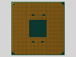 CPU AMD 2700X 3D Model