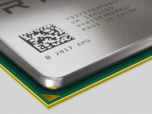 CPU AMD 2700X 3D Model