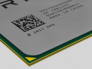 CPU AMD 2700X 3D Model