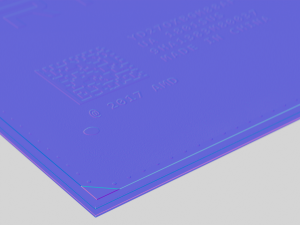 CPU AMD 2700X 3D Model