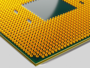 CPU AMD 2700X 3D Model
