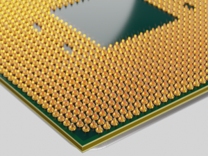 CPU AMD 2700X 3D Model
