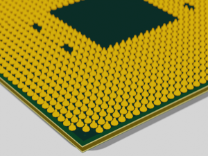 CPU AMD 2700X 3D Model