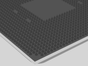 CPU AMD 2700X 3D Model
