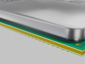 CPU AMD 2700X 3D Model