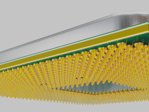 CPU AMD 2700X 3D Model