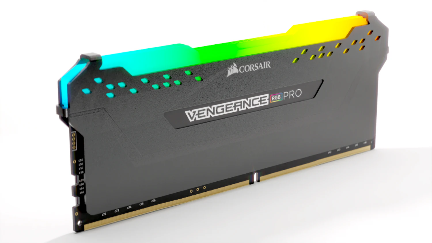 Corsair RAM Vengeance 3D Model .c4d .max .obj .3ds .fbx .stl .blend 