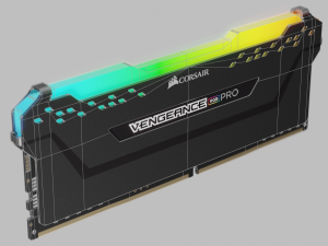 Corsair RAM Vengeance 3D Model