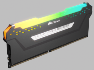 Corsair RAM Vengeance 3D Model