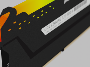 Corsair RAM Vengeance 3D Model