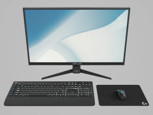 PC Peripherals 3D Model