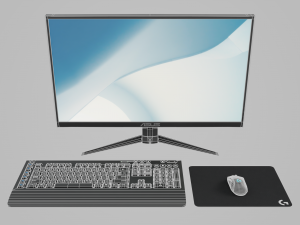 PC Peripherals 3D Модель