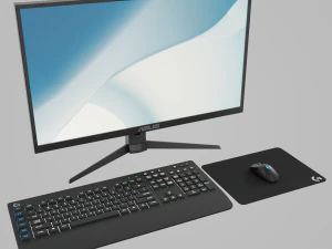PC Peripherals 3D Model