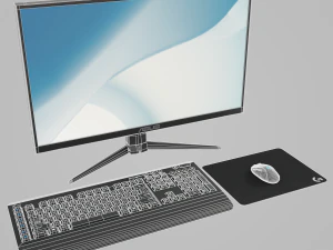 PC Peripherals 3D Model