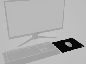 PC Peripherals 3D Model