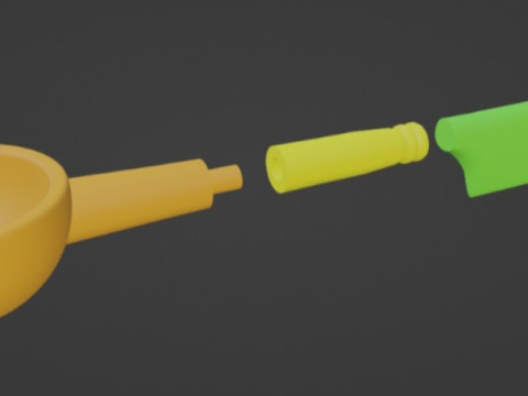NAOKO KIRINO KNIFE PUMPKIN NIGHT 3D-printmodel