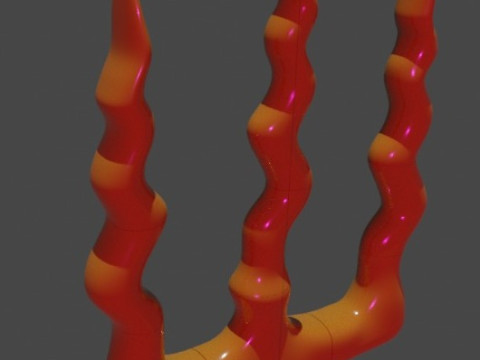 ELMAS TRIDENT KOBAYASHI-SAN CHI NO MAID DRAGON 3D-printmodel