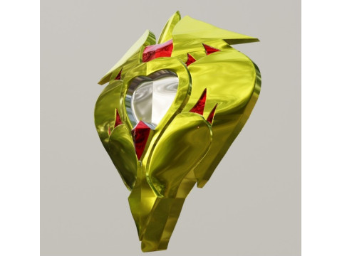 CHARLIE MORNINGSTAR APPLE SHIELD HAZBIN HOTEL 3D Print Model