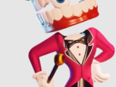 CAINE STAFF THE AMAZING DIGITAL CIRCUS 3Dプリントモデル