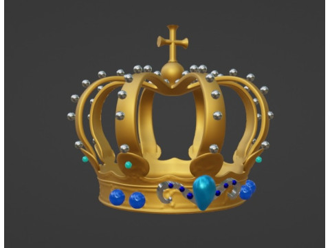 CIEL PHANTOMHIVE STAFF CROWN KUROSHITSUJI Modelo de impresión 3D