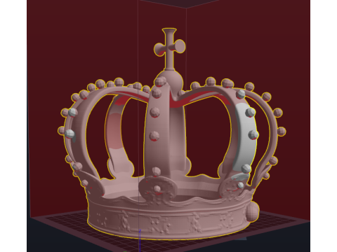 CIEL PHANTOMHIVE STAFF CROWN KUROSHITSUJI Modelo de impresión 3D