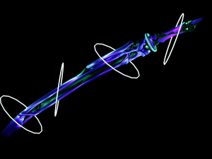 Cyber-Katana 3D Model