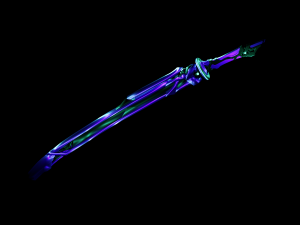 Cyber-Katana 3Dモデル